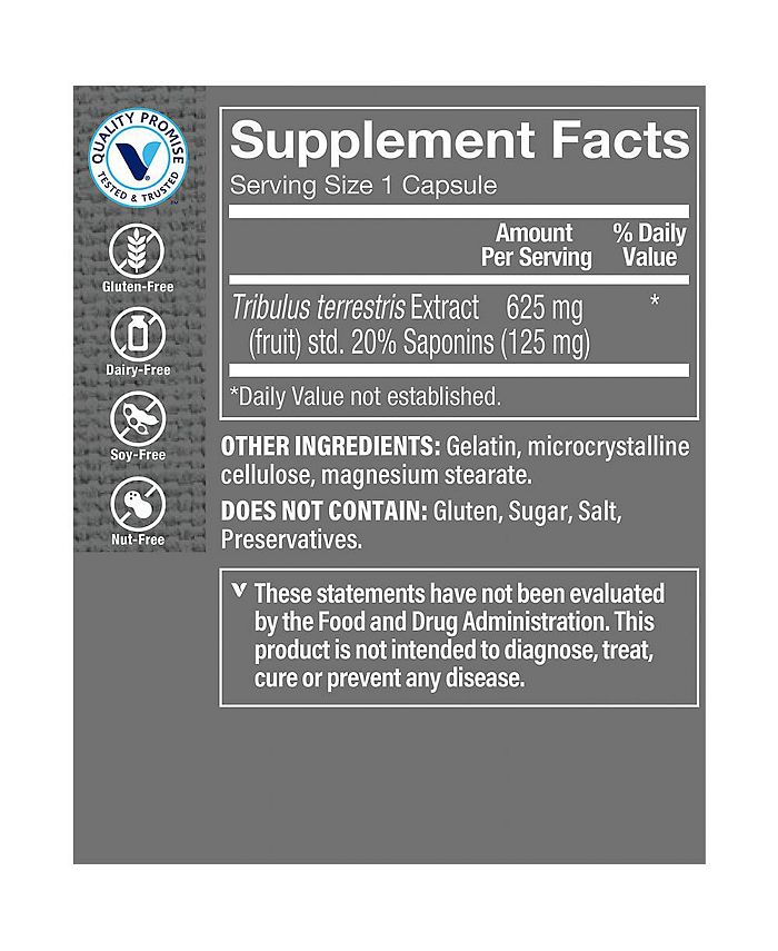 The Vitamin Shoppe Tribulus Terrestris Extract for Libido & Vitality