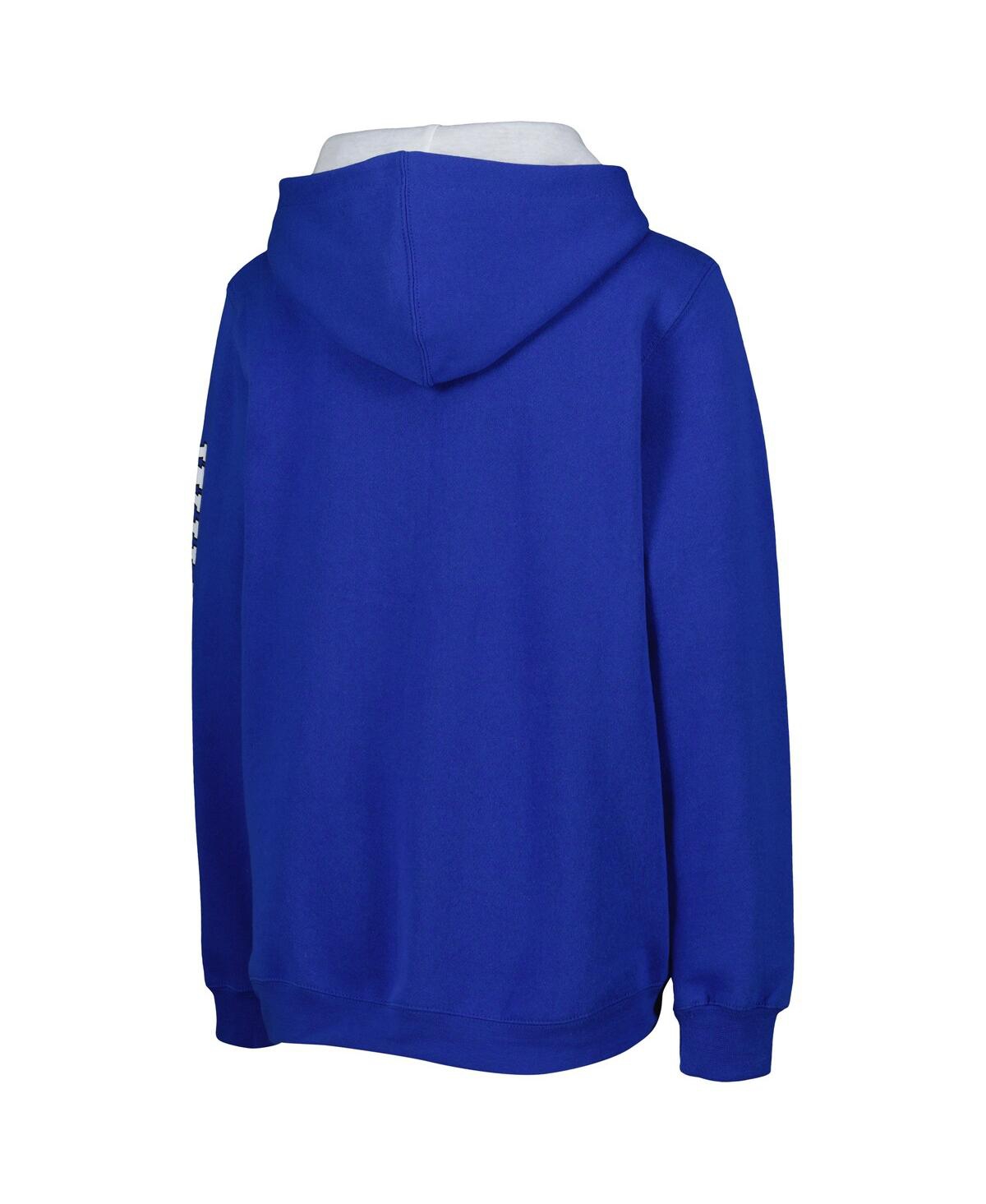 Colosseum Big Boys  Royal Kentucky Wildcats 2-hit Pullover Hoodie In Royal