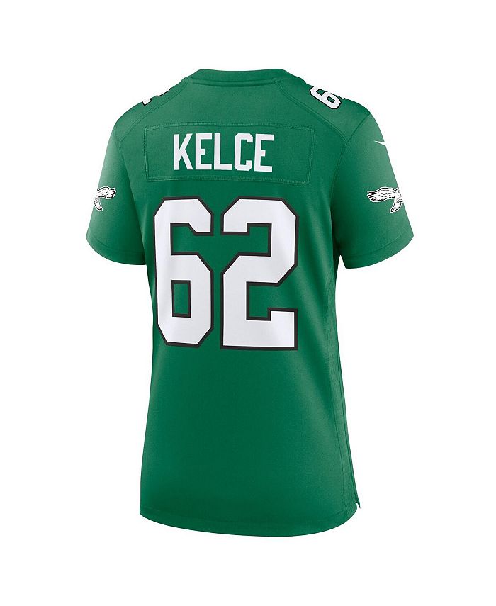 Nike Women's Jason Kelce Kelly Green Philadelphia Eagles Player Jersey