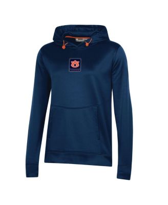 Women's Navy Auburn Tigers 2023 Sideline Performance Pullover Hoodie