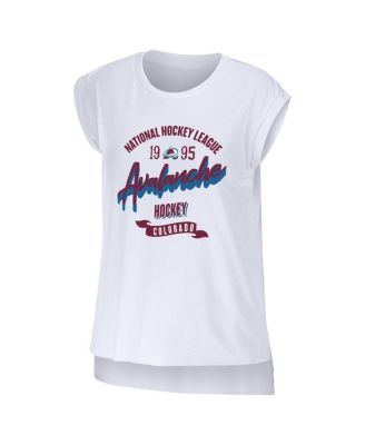 Women's White Colorado Avalanche Domestic Tank Top