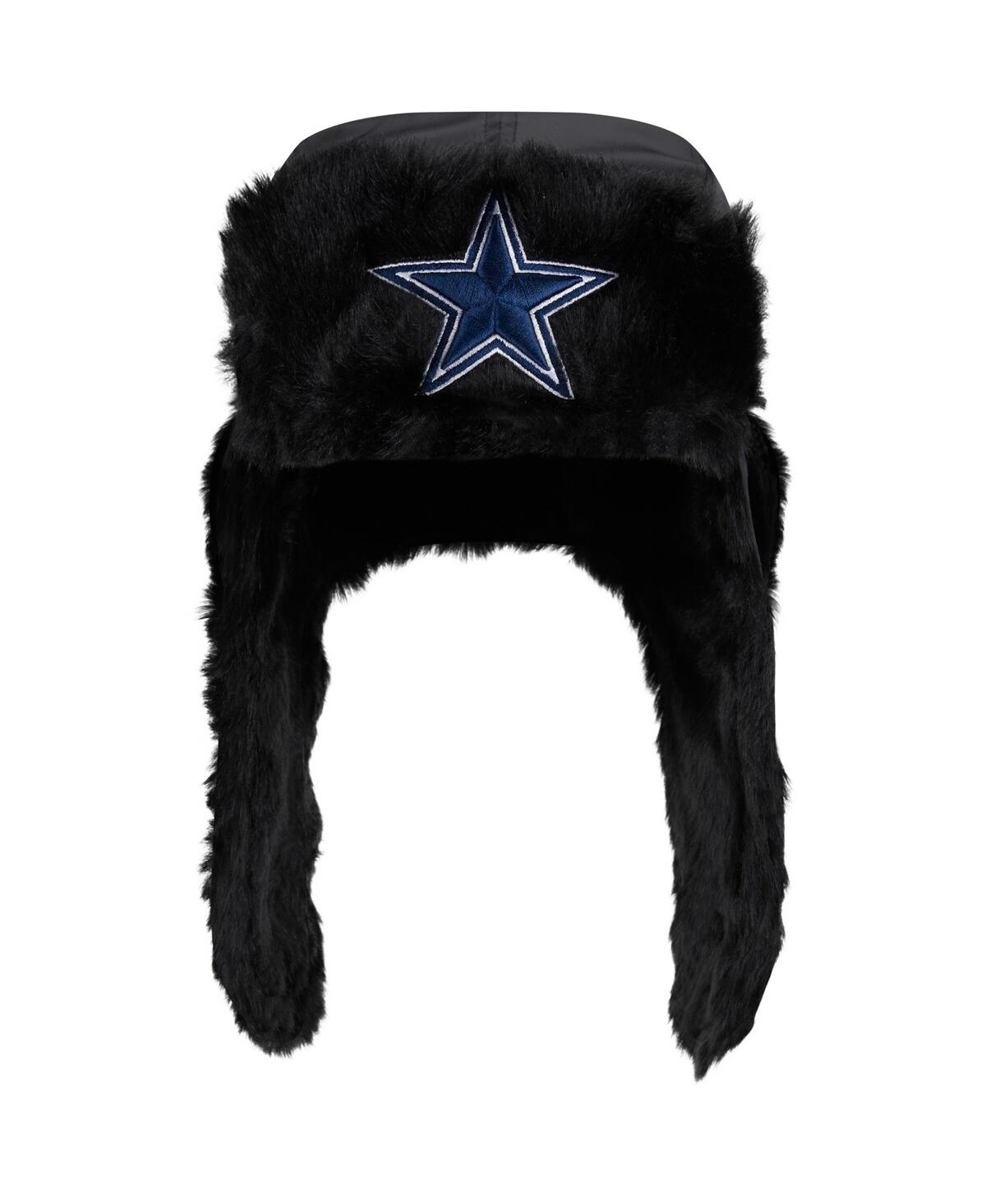 Men's New EraDallas Cowboys Trapper Hat - Black