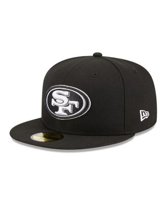 Men's Black San Francisco 49ers Main Patch 59FIFTY Fitted Hat