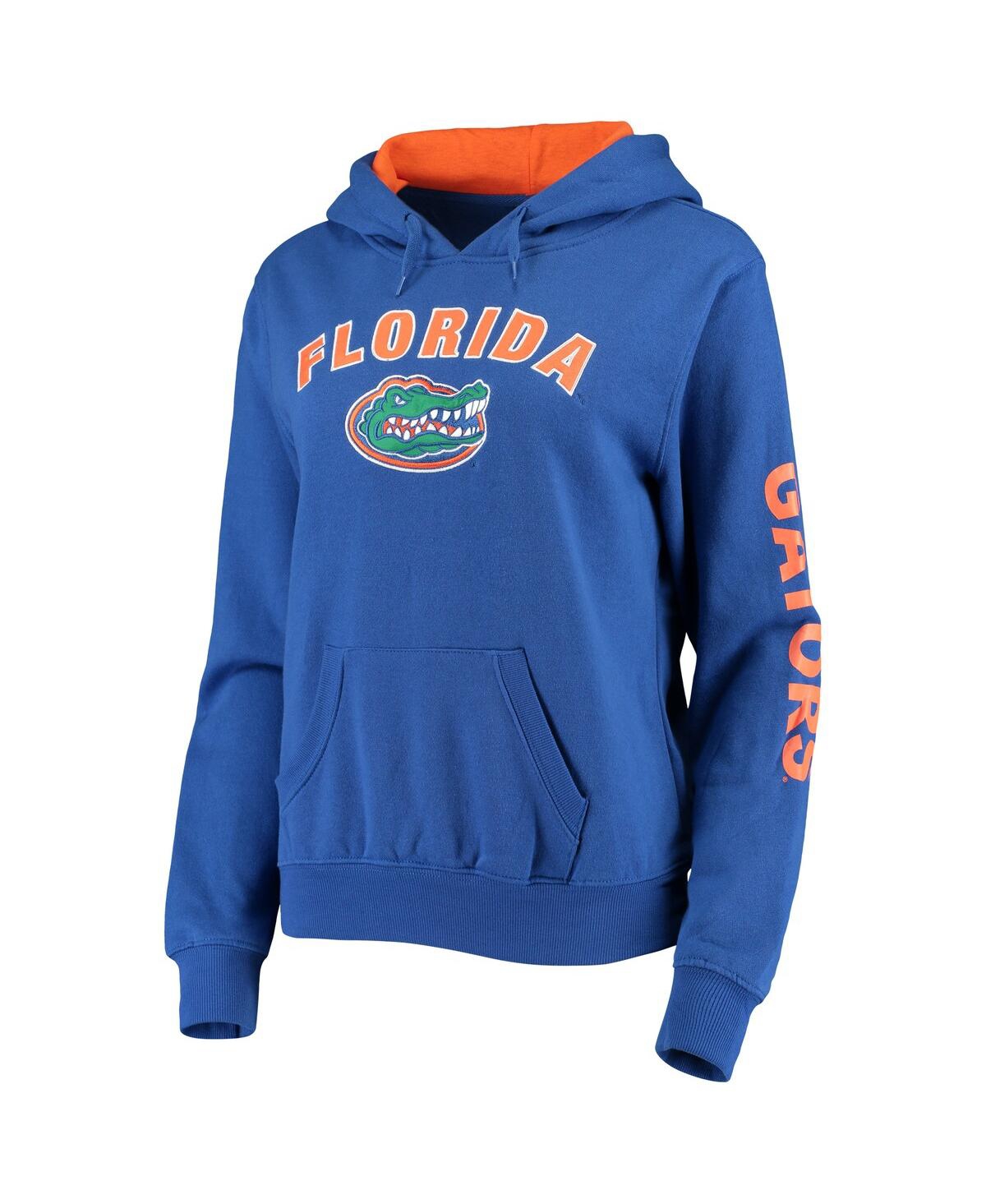 Colosseum Women's  Royal Florida Gators Loud And Proud Pullover Hoodie In Royal