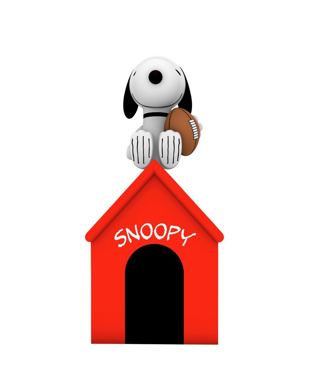 Shop Sporticulture Kansas City Chiefs Inflatable Snoopy Doghouse In Red