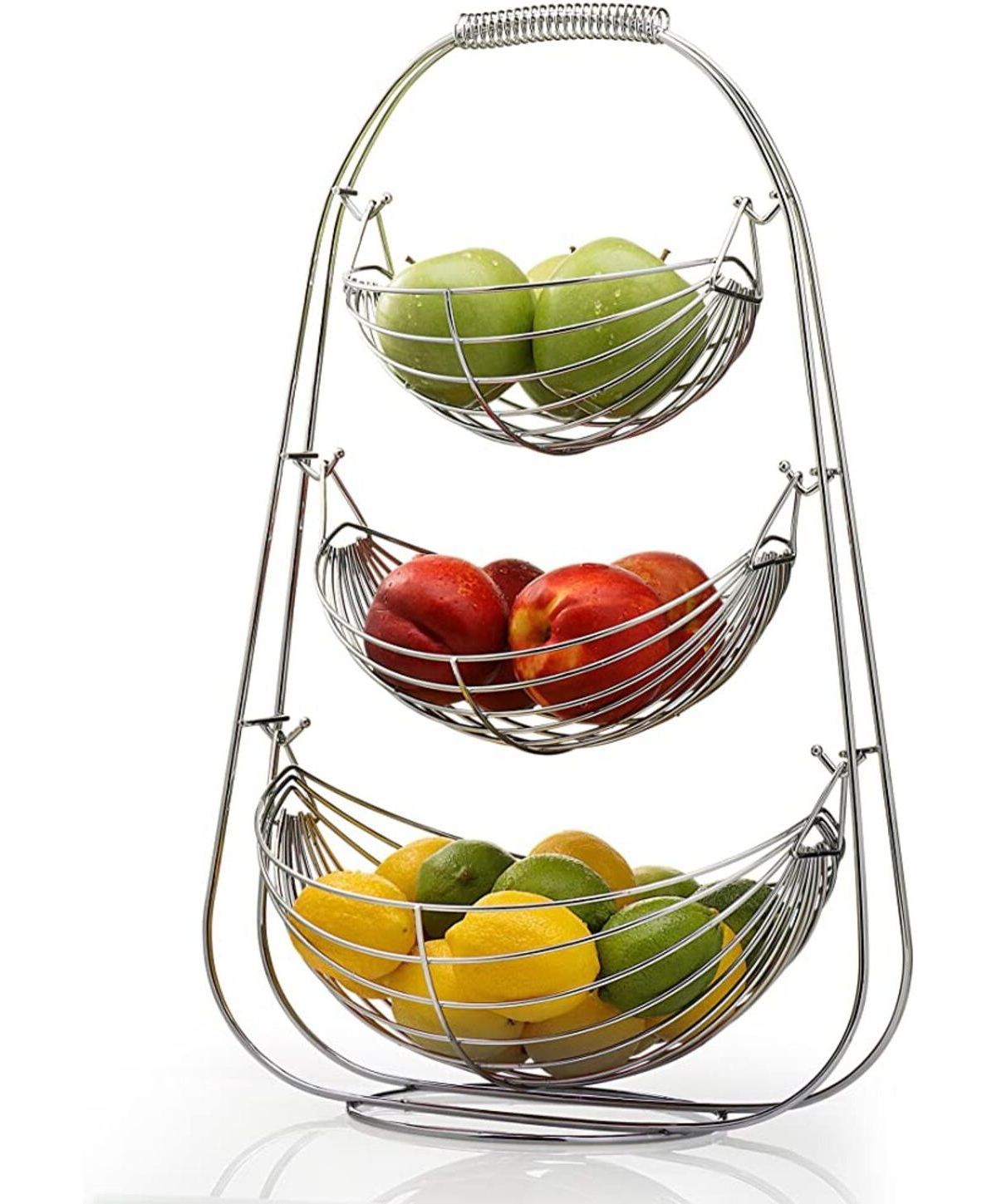 Homeitusa 3 Tier Fruit Basket In Silver