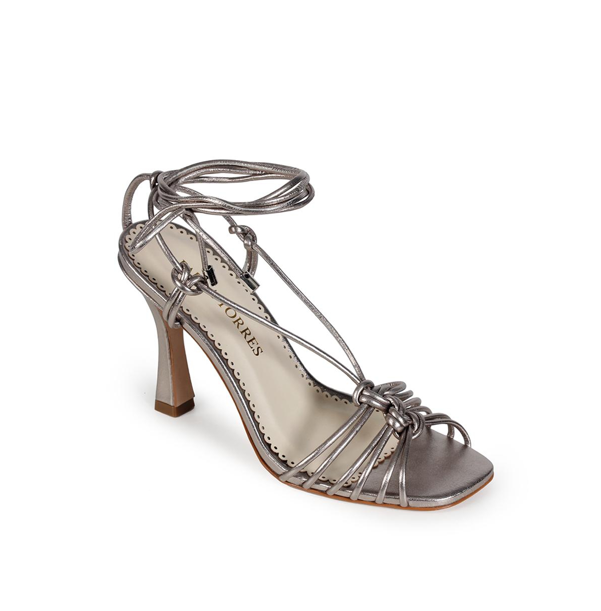 Shoes Women's Blanca Strappy Dress Sandals - Old silver