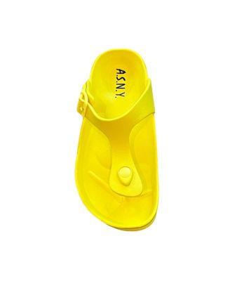 Women s Comfort Slide Thong Buckle EVA Flat Sandal