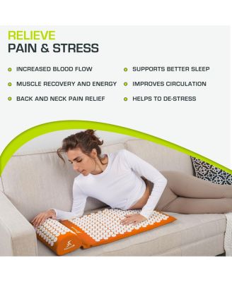 Acupressure Mat and Pillow Set