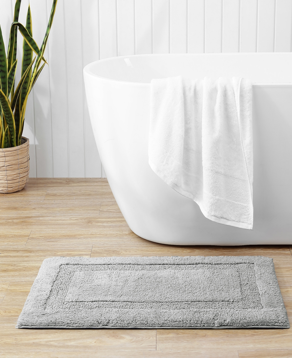 Shop Tommy Bahama Home Long Branch Cotton Tufted Reversible Bath Rug, 21" X 34"