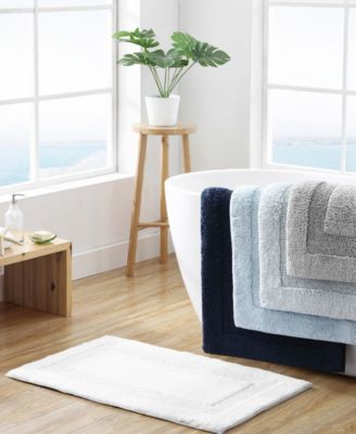 Long Branch Cotton Tufted Reversible Bath Rug, 21" X 34"