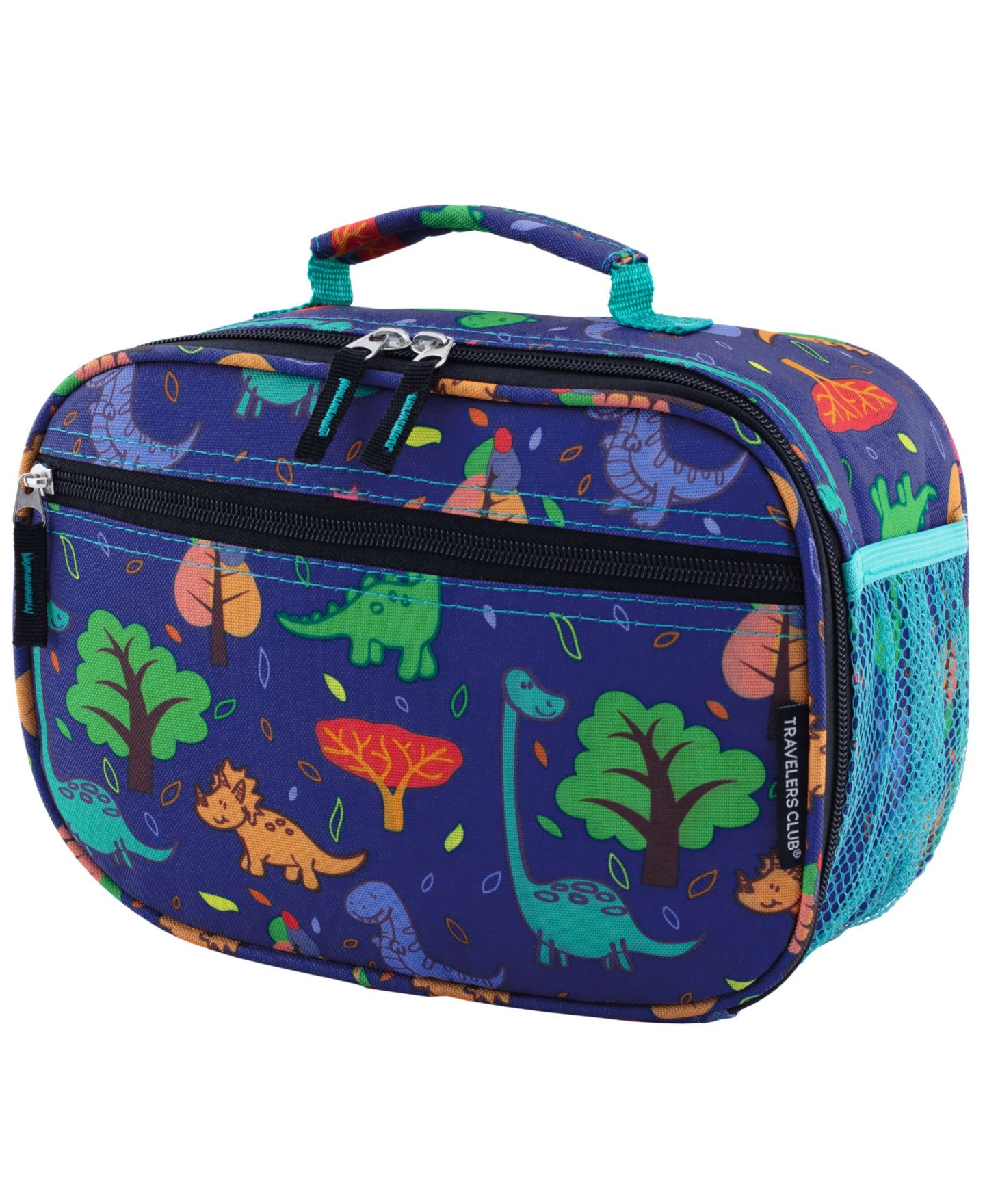 Детские чемоданы Travelers Club Hard Side Carry-On Spinner 5 Piece Luggage Set, цвет: Dino — фото 9