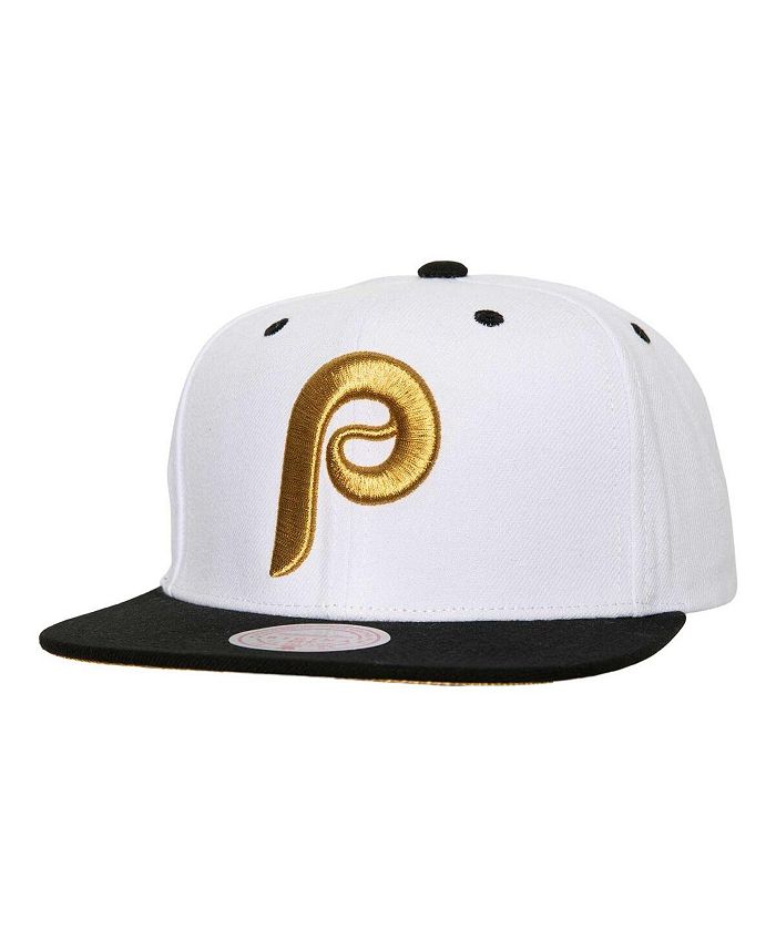 Mitchell Ness Men s White Black Philadelphia Phillies