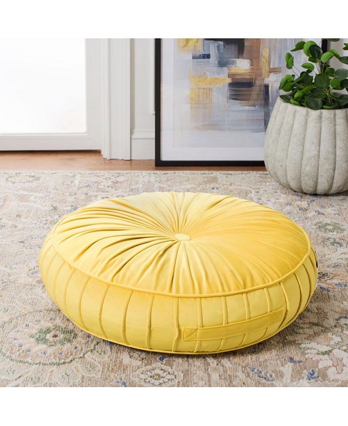 Safavieh Clary Round 24" x 24" Floor Pillow - Macy's