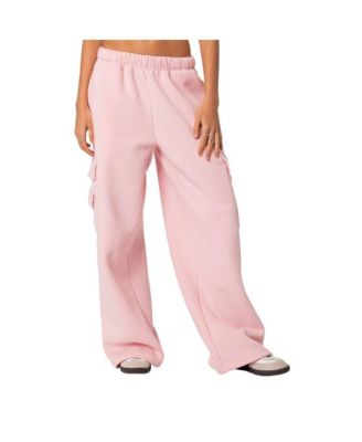 Women's Wide leg cargo sweatpants