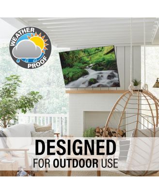 Premium Outdoor Full-Motion with Corrosion Resistant Coating & Stainless-Steel Hardware TV Mount