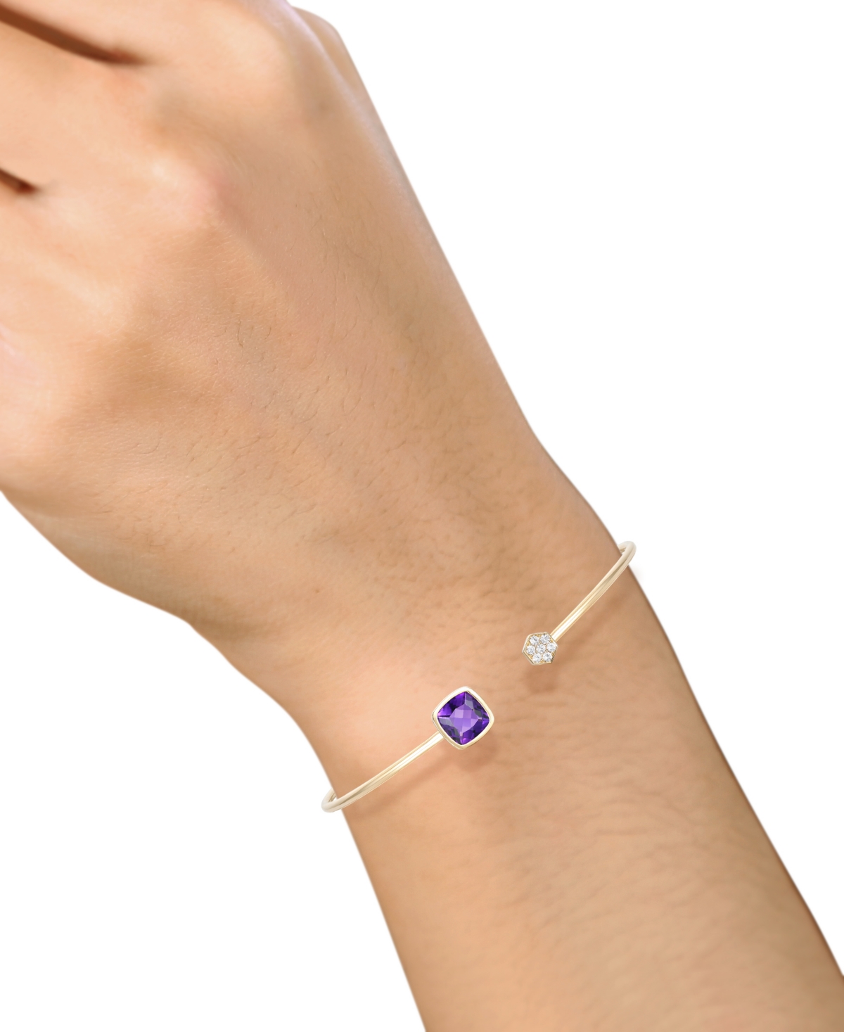 Macy's amethyst bracelet top
