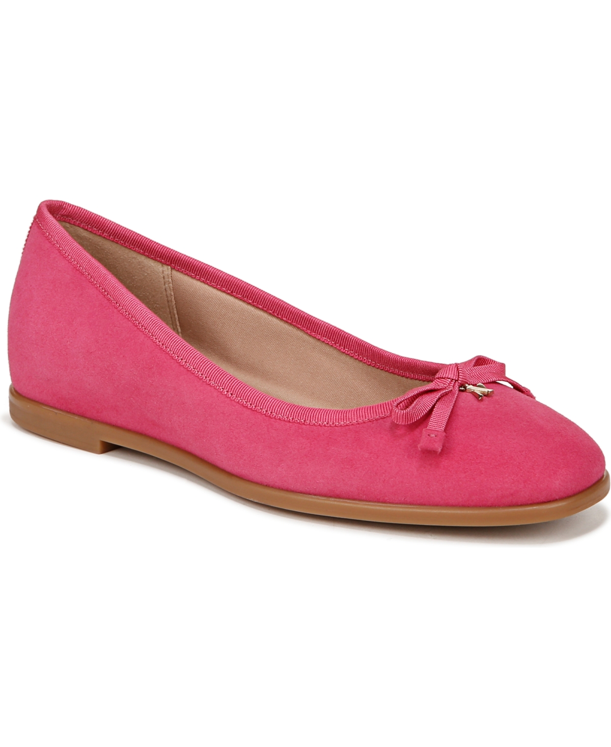 Essential Ballet Flats - Apricot Leather