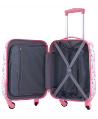 Kid's Hard Side Carry-On Spinner 5 Piece Luggage Set