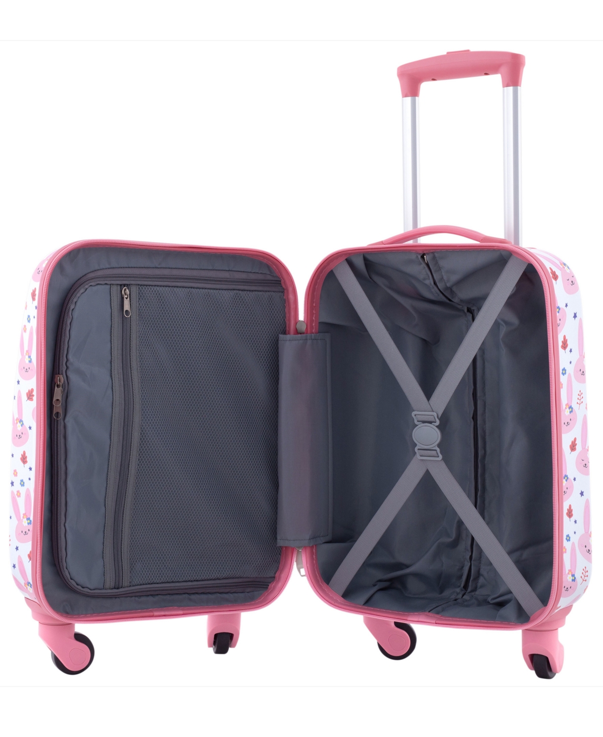 Travelers Club Kid's Hard Side Carry-On Spinner 5 Piece Luggage Set