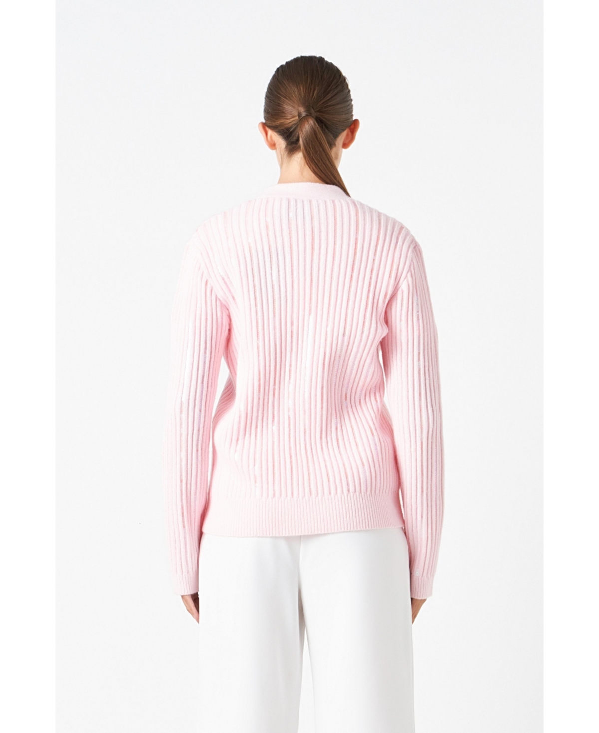 Women's Sequins Cardigan