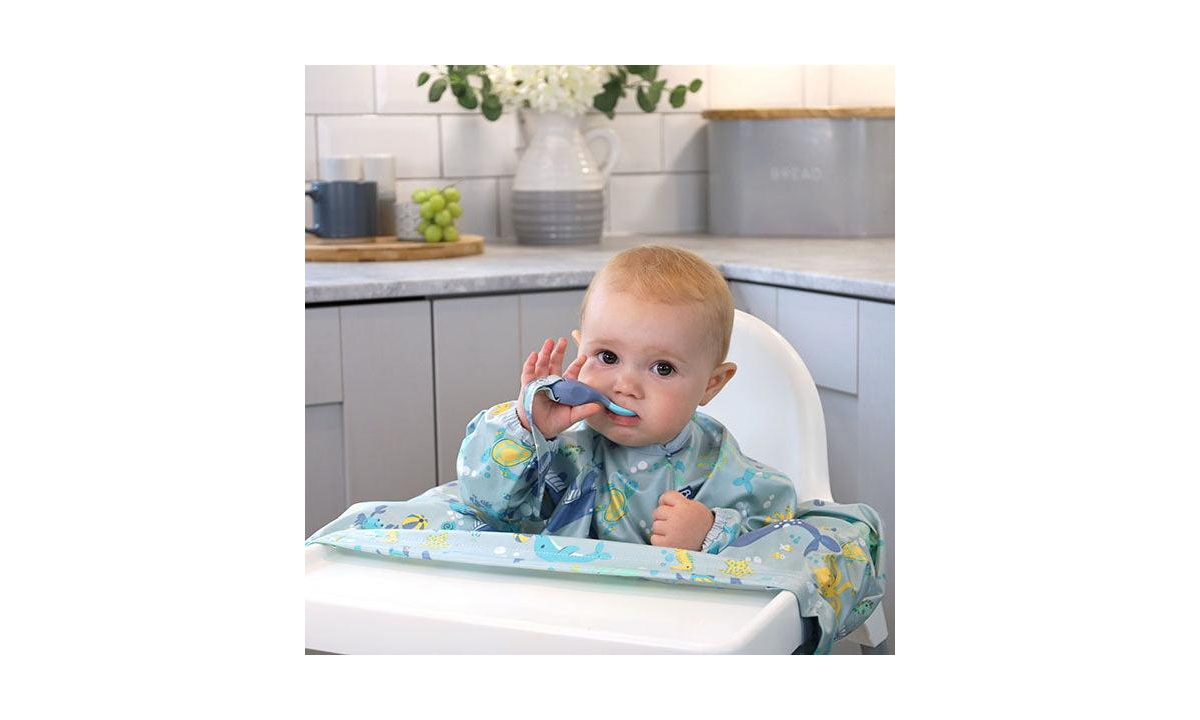 Bibado Handi Cutlery Set, Food Safe Baby Tableware, Fork and Spoon Set, Baby Feeding Utensils for Babies 6 Months and Up