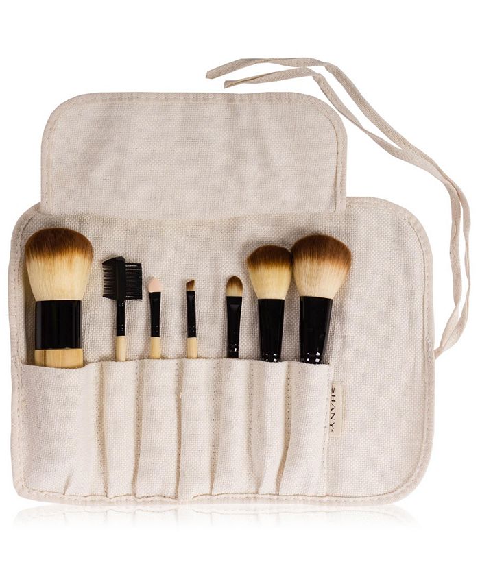 SHANY Pure Bamboo Brush Set Bamboo Brushes With Premium Synthetic