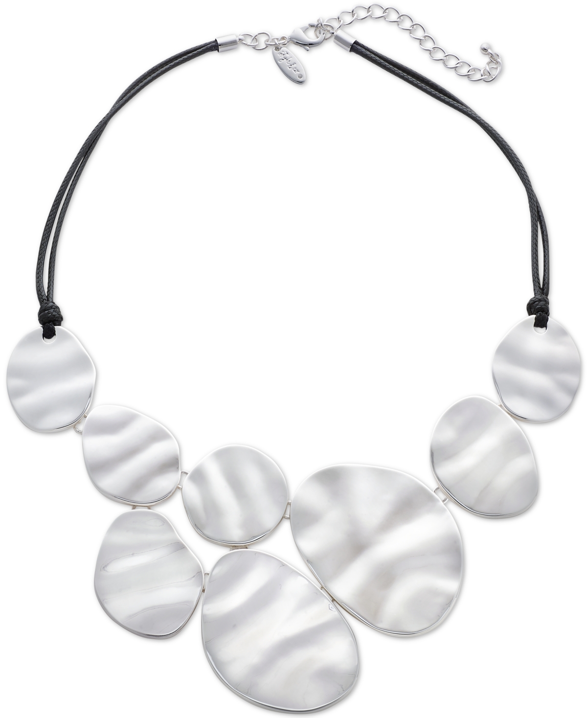 Silver-Tone Frontal Necklace, 19-1/4" + 3" extender, Created for Macy's - Gold
