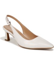 Macy's white heels store