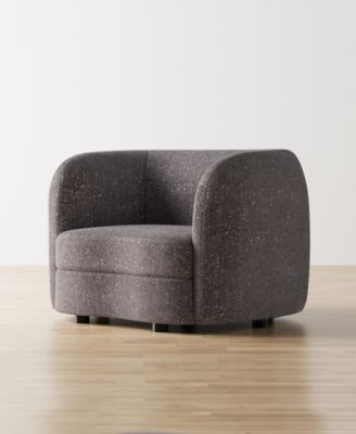 Isabella 43" Boucle Fabric Club Chair