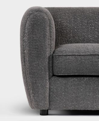 Valerian 45" Boucle Fabric Club Chair
