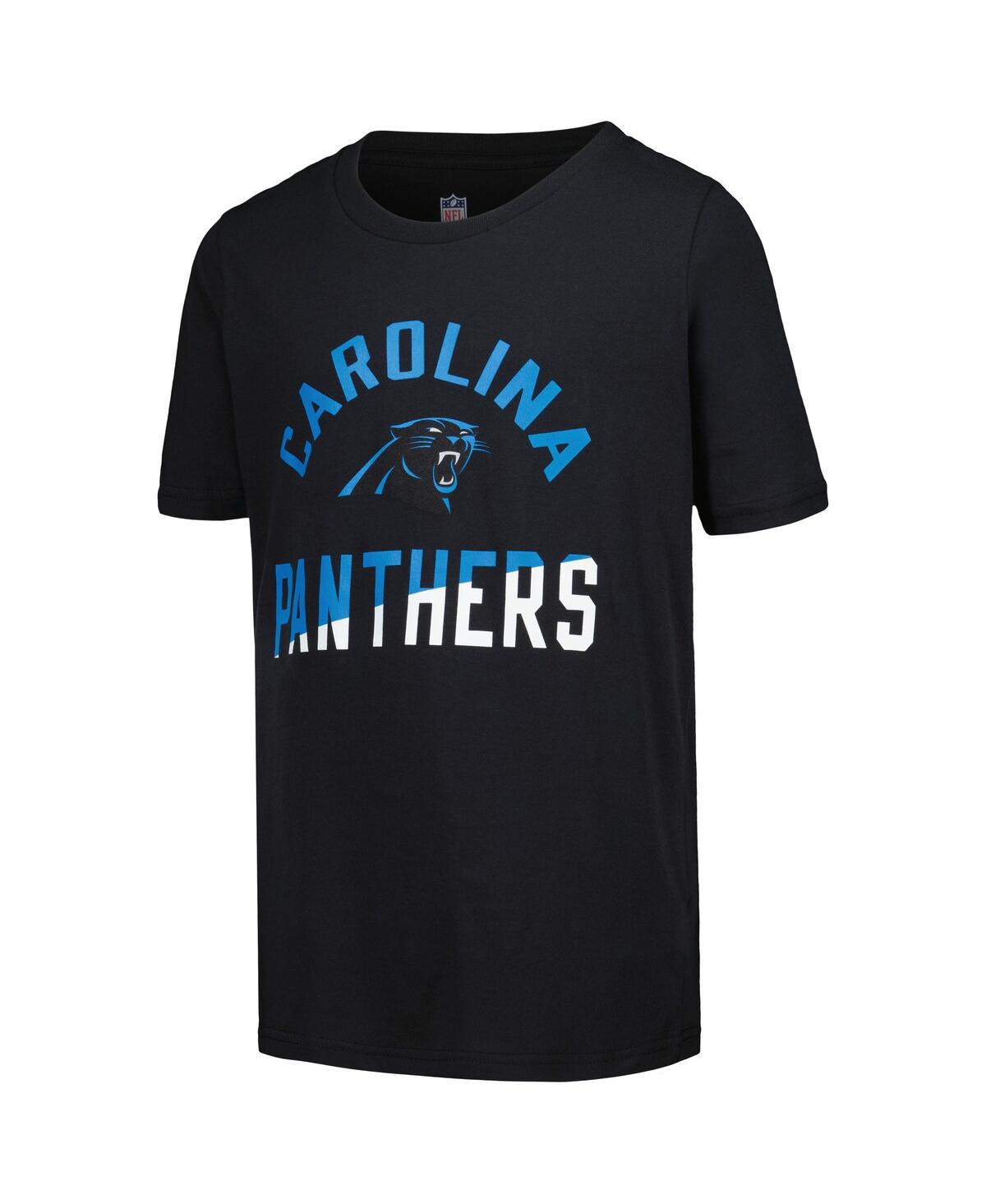 Shop Outerstuff Big Boys Black Carolina Panthers Halftime T-shirt