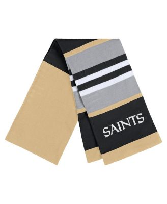 Women's New Orleans Saints Stripe Glove and Scarf Set