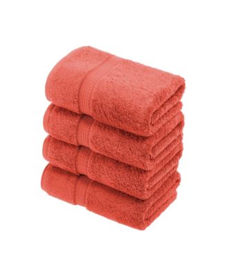 100% Egyptian Cotton 4-Piece Hand Towel Set