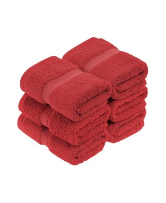 100% Egyptian Cotton 6-Pc Face Towel Set 