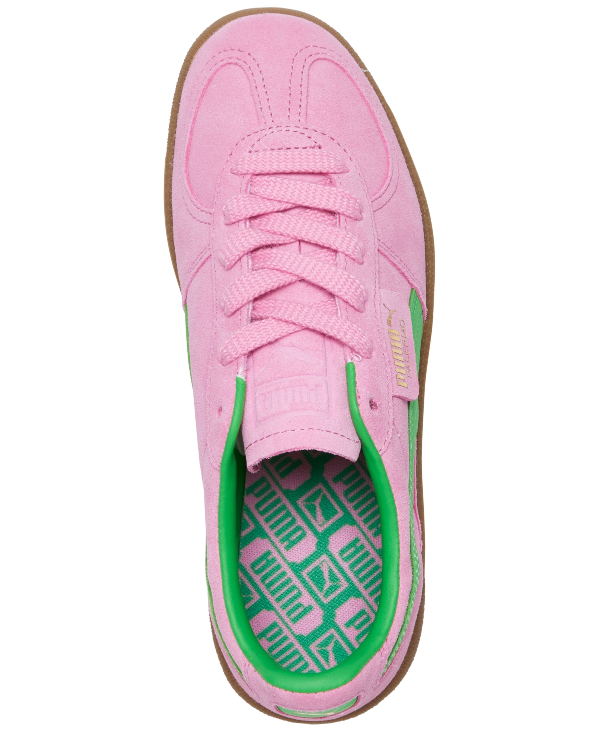 Shop Puma Women's Palermo Special Casual Sneakers From Finish Line In Pink Delight, Green