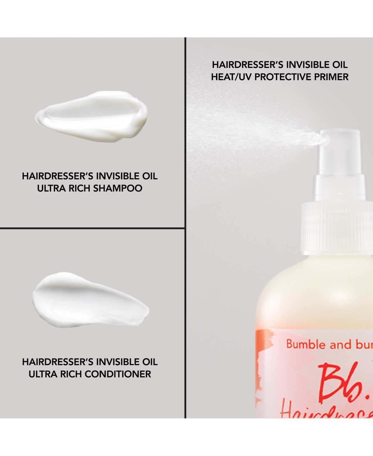 Shop Bumble And Bumble 3-pc. Hairdresser's Invisible Oil Starter Set In No Color