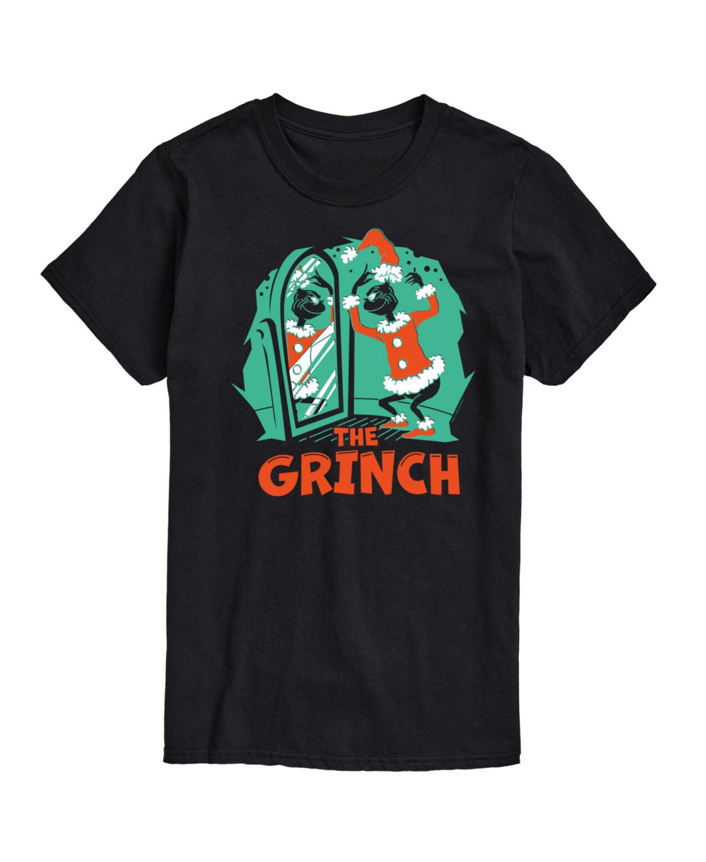 Мужская футболка AIRWAVES The Grinch Short Sleeve, цвет: Чёрный — фото 1