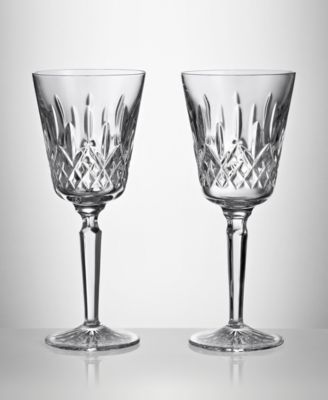 Lismore 2 Piece Tall Goblet Set, 8.5 oz