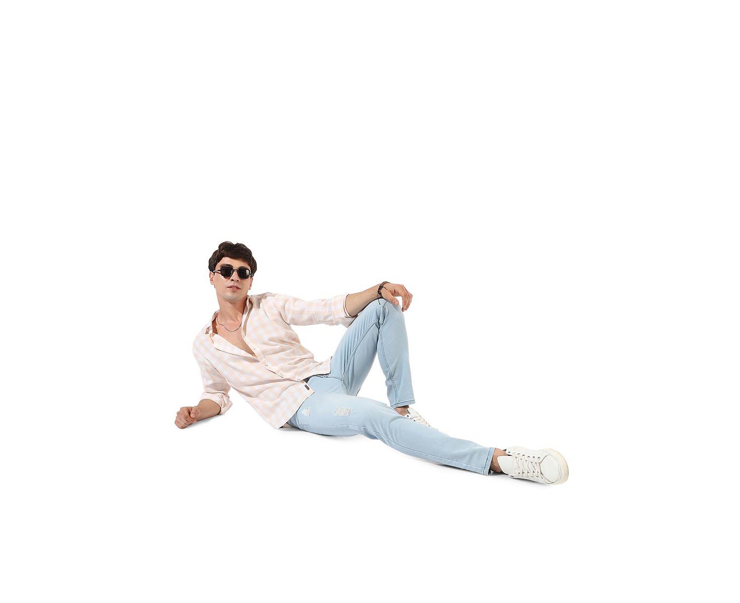 Men's Checkered Casual Shirt