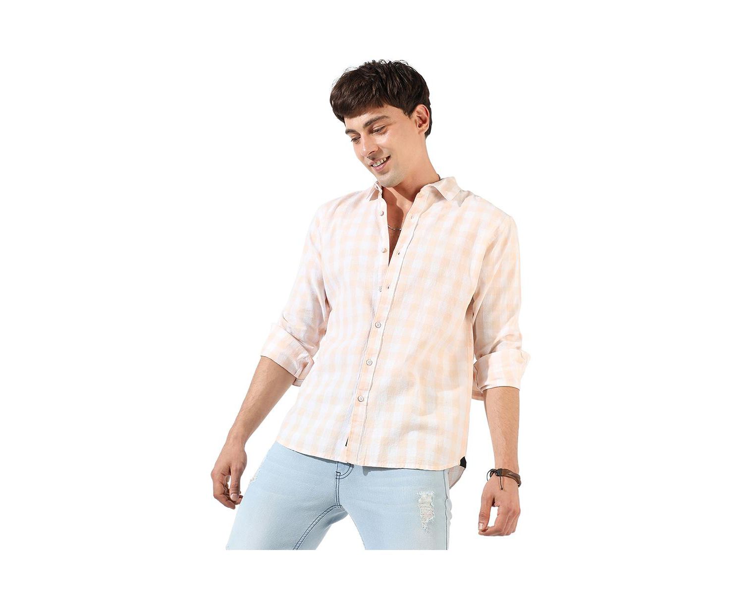 Men's Checkered Casual Shirt