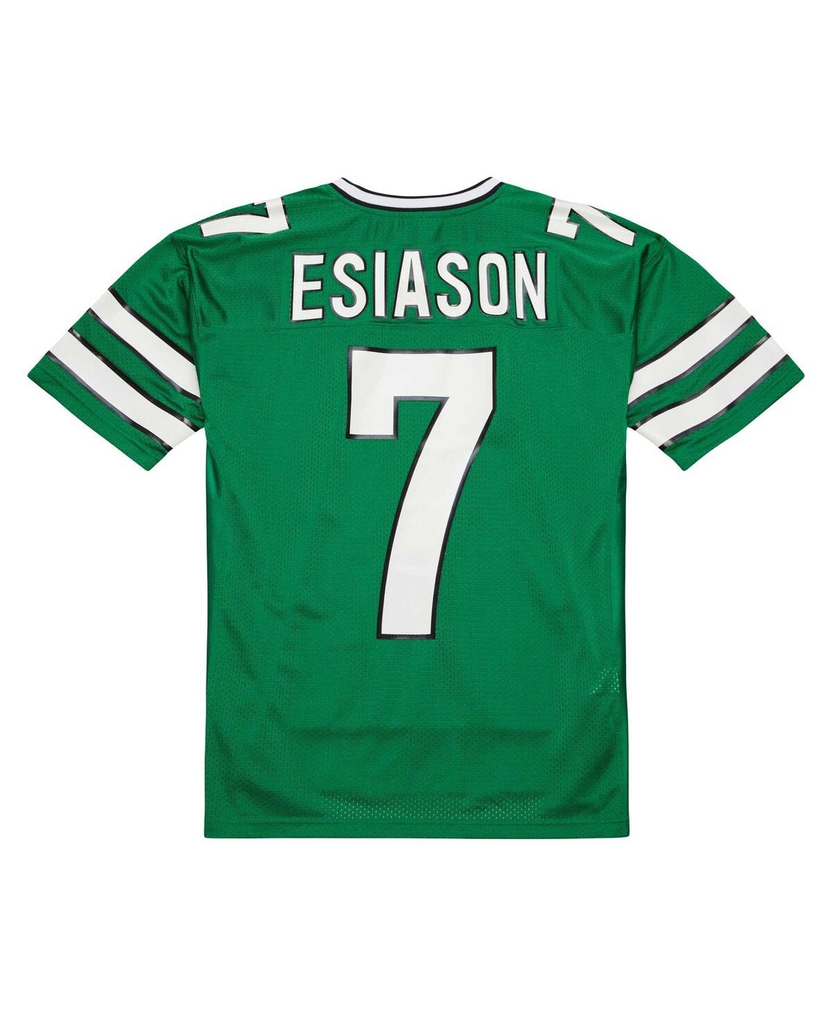 Men's Mitchell & Ness Boomer EsiasonNew York Jets 2004 Authentic Throwback Retired Player Jersey - Green