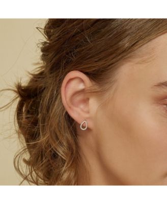 Livia Teardrop Stud Earrings with Elegant and Chic Design