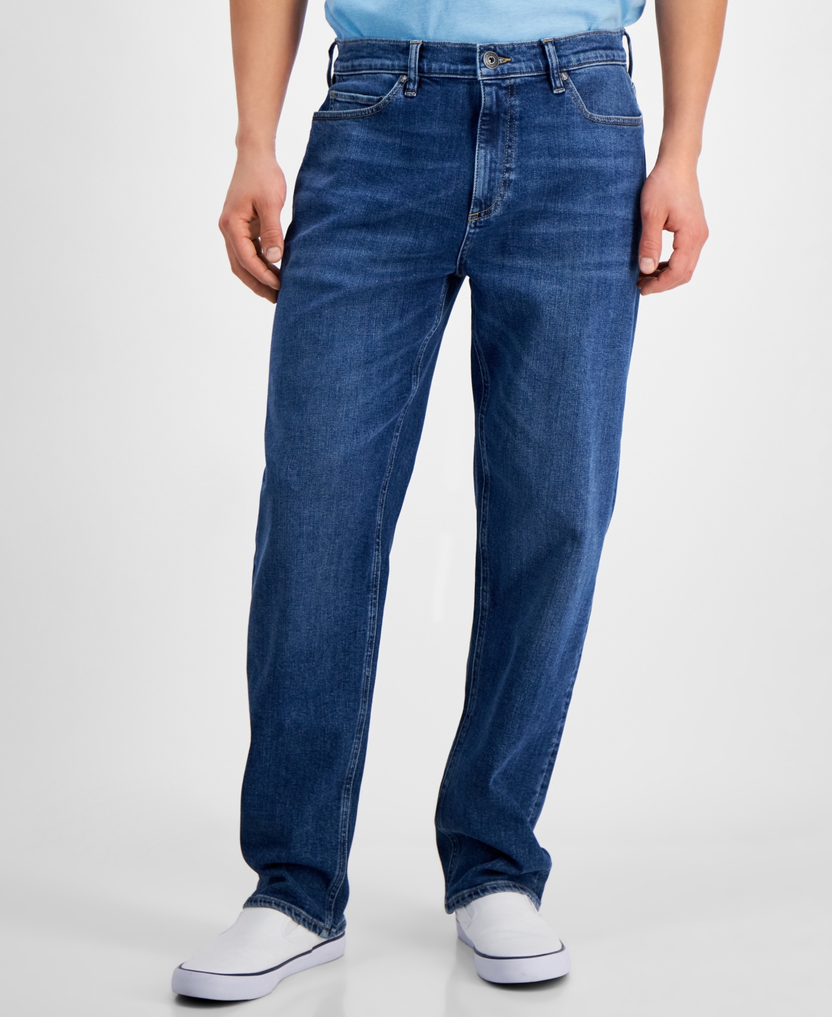 Men's Jay Mid-Rise Loose-Fit Jeans, Created for Macy's - Parkway Med Was