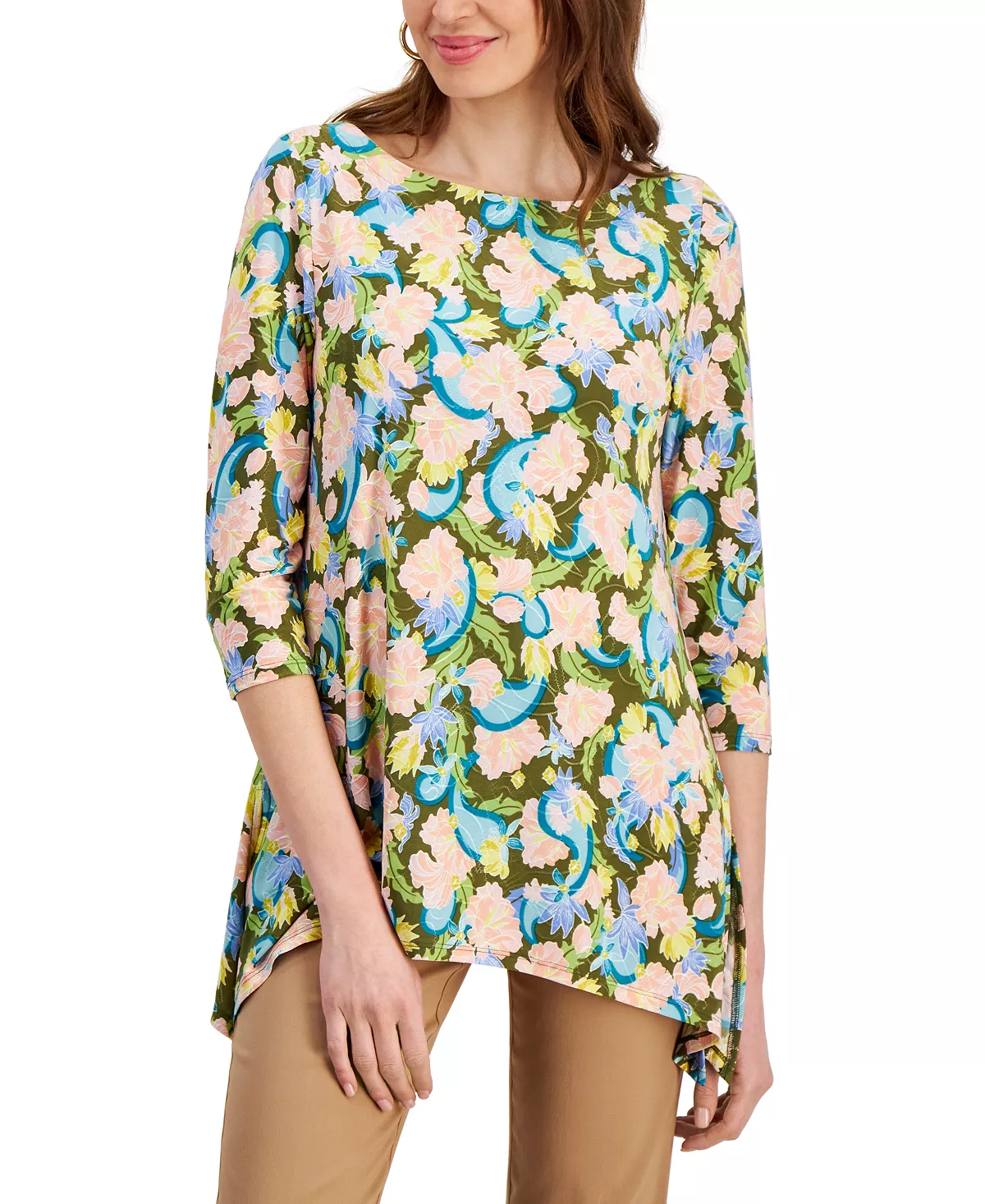 3/4 Sleeve Tunic