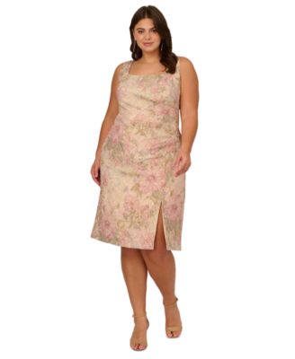 Adrianna papell plus size dresses macy's best sale