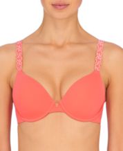 NATORI Frose/Red Clay Pure Luxe Contour Underwire Bra, US 34G, UK 34F, NWOT  