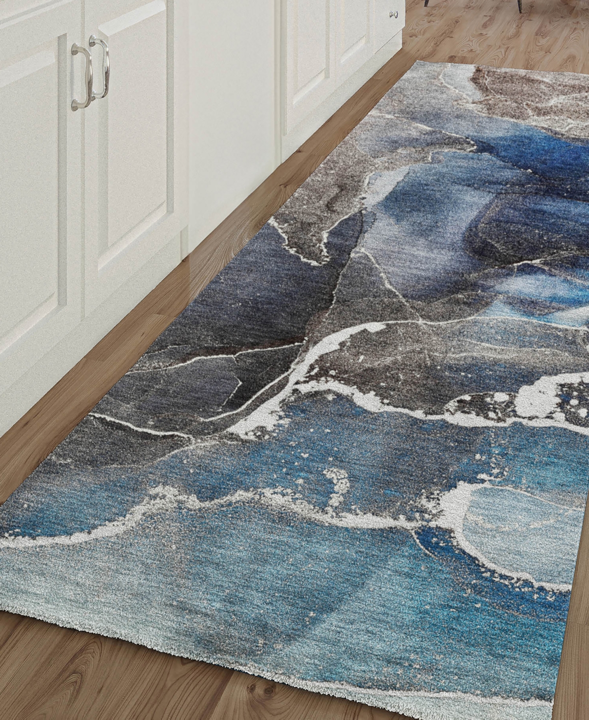 Dalyn Odyssey Oy3 2'3" X 7'6" Runner Area Rug In Blue
