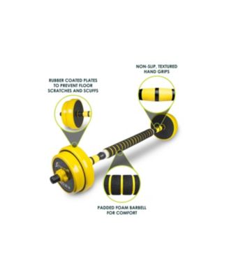 Adjustable Dumbbells and Barbell Set. 22lb