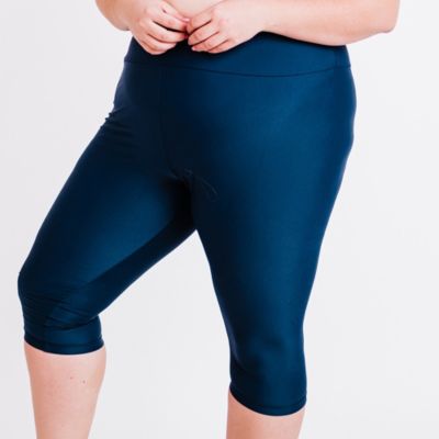 Plus Size Capri Swim Leggings